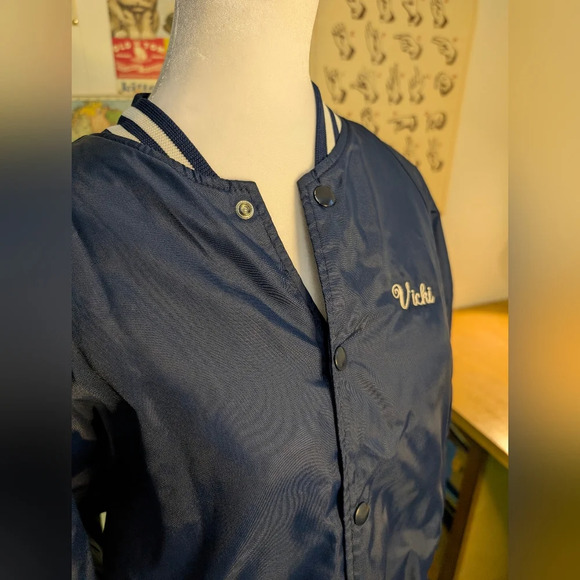 ⚾ Vintage "Vicki" Sporty Jacket, Size M - Picture 3 of 6